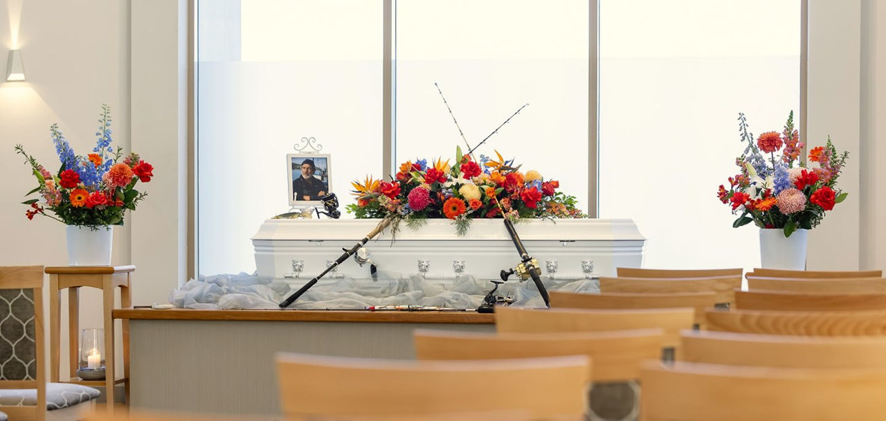chapel in funeral home