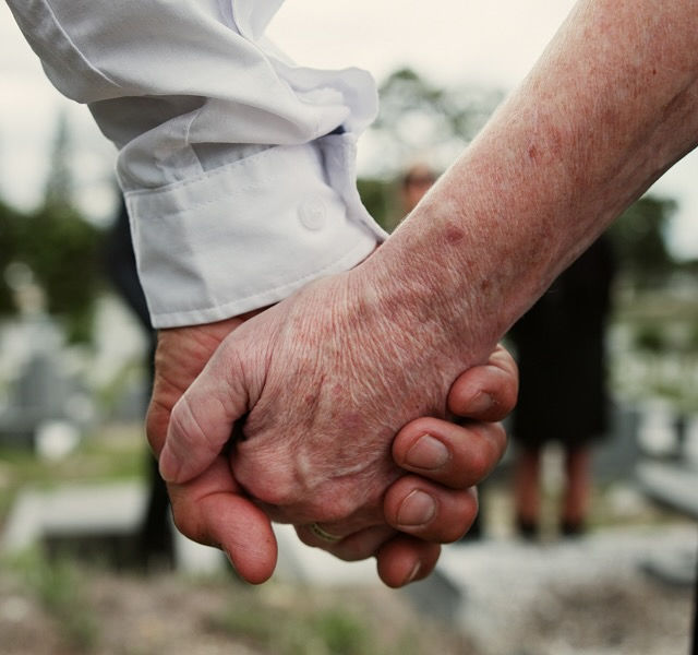 holding hands